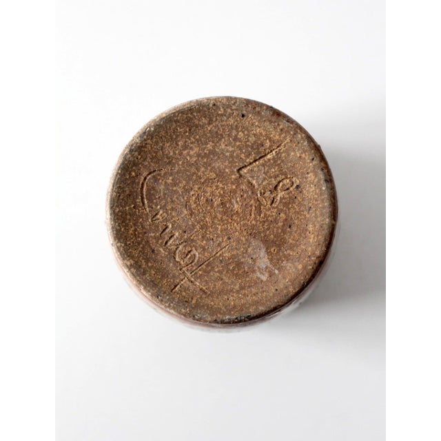 Vintage Studio Pottery Cup For Sale - Image 12 of 13