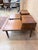 Mid-Century Modern Pair of Vintage Mid-Century Modern Walnut Step Side Tables With Magazine Shelves For Sale - Image 3 of 7