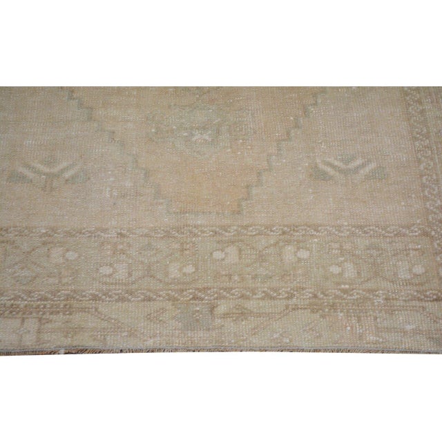 1960s Vintage Turkish Anatolian Knotted Wool Rug, 2'9''x6'2'' For Sale - Image 5 of 5