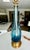 Blue Blue & Clear Seguso Murano Organic Table Lamp For Sale - Image 8 of 15