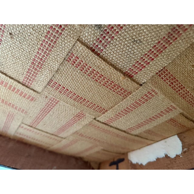 Mid 20th Century Empire Style Leopard Print Animal Hide Carved Wood Arm Chair For Sale - Image 12 of 13