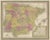 Map of Spain and Portugal with Inset of Madrid, 1846 For Sale