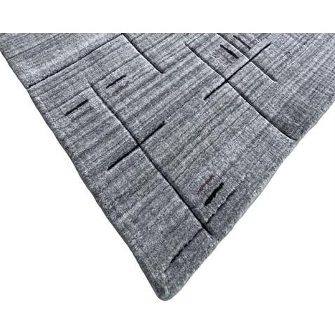 Wool Pile Handloom Modern Design Rug. 8' X 10' For Sale - Image 4 of 4