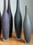 Charcoal Vintage Italian Signed Art Glass Vases - Set of 6 For Sale - Image 8 of 12