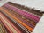 1970s Vintage Turkish Striped Kilim Rug - 4′12″ × 10′5″ For Sale - Image 4 of 6