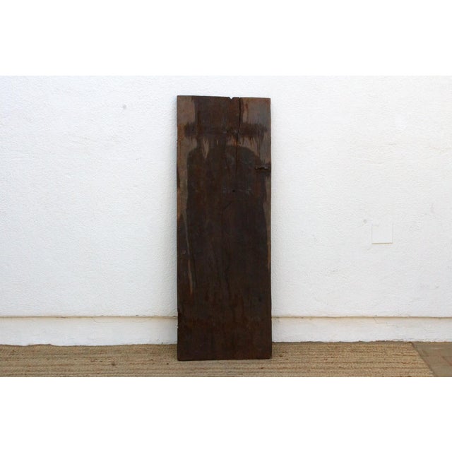 Dark Sun & Moon African Carved Panel For Sale In Los Angeles - Image 6 of 6