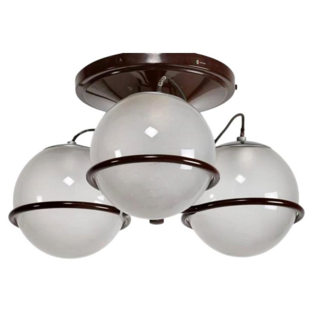 Gino Sarfatti Ceiling Lamp by Gino Sarfatti for Arteluce, Italy, 1960s For Sale - Image 4 of 5