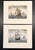 1970s 1970s Set of 2 Nautical Ship Engravings – La Flotte & a l'Ancre by f.h. Bruegel | Hand-Colored Maritime Prints 16x20 For Sale - Image 5 of 6