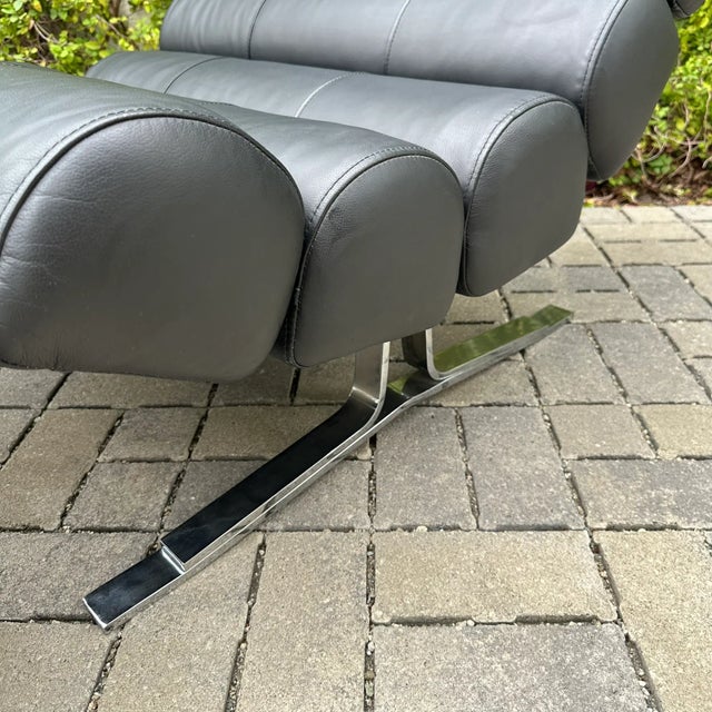 Metal Vintage Mid Century Modern "Kingston" Lounge Chair After William Plunkett For Sale - Image 7 of 12