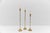 Mid-Century Modern Mid-Century Modern Brass Candleholders, 1960s, Set of 3 For Sale - Image 3 of 11
