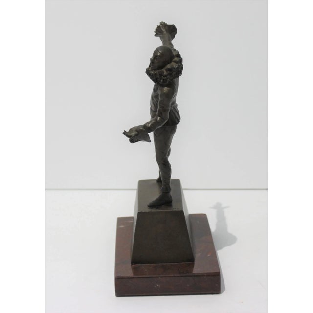 Harlequin Sculpture Art Deco 1920s For Sale - Image 4 of 12