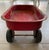 Red Vintage Small Radio Flyer Wagon For Sale - Image 8 of 10