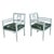 19th Century Pair of Biedermeier Painted Armchairs in New Upholstery For Sale - Image 10 of 10