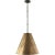 Goodman Medium Hanging Light in Bronze with Hand-Rubbed Antique Brass Shade Designer: Thomas O'Brien Min. Custom Height:...