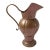Vintage French Copper Pitcher With Sculptural Brass Handle – Villedieu For Sale