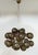 Fabio Ltd 21st Century Ovale Polished Nickel Frosted Smoky Murano Sputnik Chandelier by Fabio LTD For Sale - Image 4 of 8
