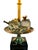 Black Hollywood Regency Table Lamp with Glass Fruit from Maison Charles, France, 1970s For Sale - Image 8 of 10