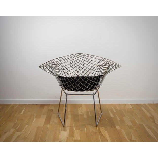 Harry Bertoia Diamond Chair by Harry Bertoia for Knoll International, 1980s For Sale - Image 4 of 14