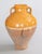 French Provincial 19th Century French Yellow Glazed Terracotta Olive Jar Urn Vase For Sale - Image 3 of 9