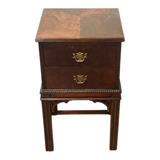 Antique/Vintage English Nightstand or Side End Table For Sale