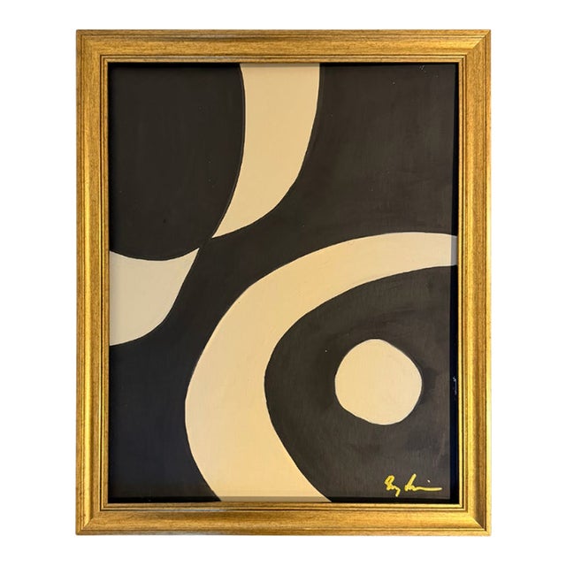 Contemporary Abstract Expressionist Painting by Bryan Boomershine Framed For Sale