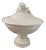 Vintage Italian Ceramic Creamware Footed Compote Centerpiece For Sale