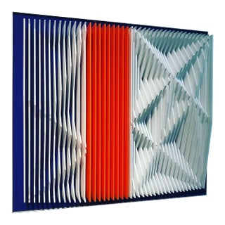 Jose Margulis, Riverbanks - Geometric Abstract Kinetic Art By J. Margulis, 2017 For Sale
