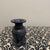 Vintage Polished Black and Gray Marble Vase With Intricate Floral Etching For Sale In New Orleans - Image 6 of 6