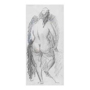 1920s Henry Keller Female Nude - Double Sided