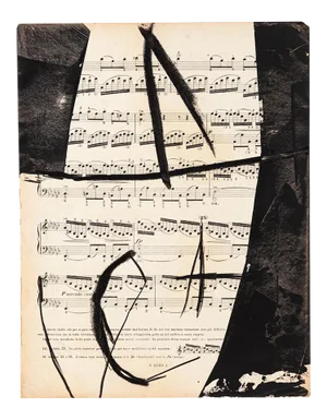 Musical Notes Mixed Media by Tommaso Cascella, 2009
