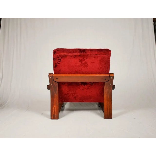 Set of Scandinavian Armchair & Tabouret, 1960s For Sale - Image 8 of 15
