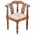 Vintage Danish Oak Corner Chair, 1940s For Sale - Image 11 of 11