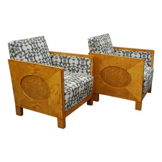 Lounge Chairs, 1930s, Set of 2 For Sale