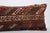 Authentic Handmade Decorative Lumbar Rug Pillow Cushion Cover -16'' X 47'' For Sale In Tampa - Image 6 of 10