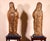 Spanish Artist, Saint John the Baptist and the Virgin Mary from a Crucifixion Group, 1500, Walnut, Set of 2 For Sale - Image 13 of 18