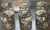 Hard-to-find vintage set of six 3.5-inch lowball / old fashioned rocks glasses featuring the iconic "Old World Map"...