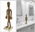 Sienna Dogan Tribe Style Figure Standing Made of Forged Iron, 15.5” High For Sale - Image 8 of 8