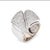 Stylish contemporary Portuguese pave diamond cigar ring crafted in 18k white gold. Pave set with an estimated 1.75 carats...