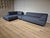 Set of Corner Sofa with Ottoman in Grey from Leolux For Sale - Image 6 of 16