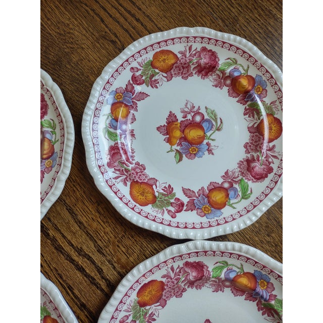 Red 1920s Set of 12 Copeland Spode Plates For Sale - Image 8 of 10