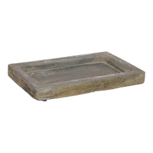 Outdoor Antique Portuguese Stone Sink, 3 Ft Wide