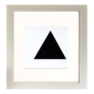 Ellsworth Kelly 1999 Triangle Form 15 Framed Reproduction For Sale
