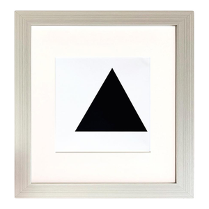 Ellsworth Kelly 1999 Triangle Form 15 Framed Reproduction