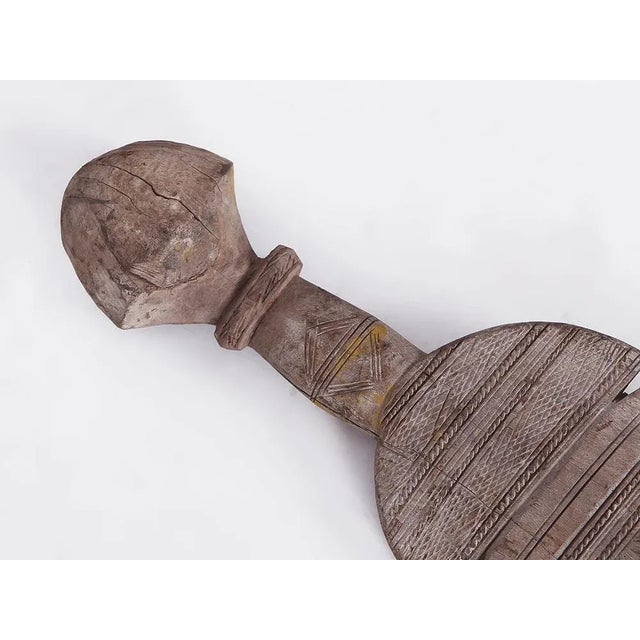 Large Mid-Century Bedouin Tent Beam in Wood, Sahara For Sale - Image 10 of 13