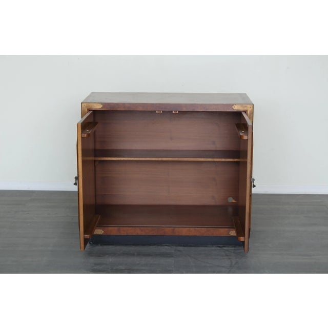 Pair of Mid century walnut cabinet This cabinet are solid built with dovetail joints Dimensions; 33" Width x 18"Depth x...