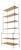 Vintage Freestanding String Bookshelf in Ash from WHB Germany, 1950s For Sale