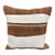 Turkish Hemp Pillow Cushion Natural Beige Brown Cushion Cover 20"x20" For Sale