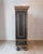 18th Century Baroque Two-Part Cabinet with Black Finish and Blue Interior For Sale - Image 9 of 17
