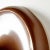 Brown Metal Wall Lamp, 1970s For Sale - Image 4 of 11
