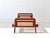 Swiss Form Teak Bed with Rattan Weave, Switzerland, 1950s For Sale - Image 10 of 17